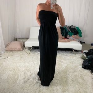 COPY - Black summer maxi dress size medium/large